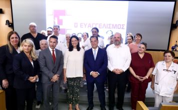 Επίσκεψη του Υπουργού Υγείας Άδωνι Γεωργιάδη και της Υπουργού Εργασίας & Κοινωνικής Ασφάλισης Νίκης Κεραμέως στο ΓΝΑ «Ο Ευαγγελισμός» για την πρόσληψη 500 τραυματιοφορέων μέσω ΔΥΠΑ
