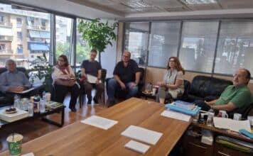 Συνάντηση δημάρχων της Αττικής για την ανάληψη δράσεων αλληλεγγύης στον παλαιστινιακό λαό