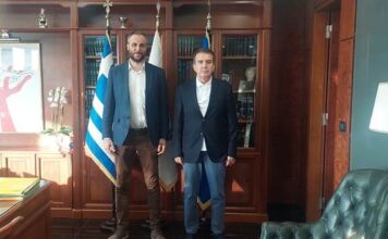 Συνάντηση Χρυσοχοΐδη-Πισιμίση: Ενισχύεται το αστυνομικό τμήμα Βριλησσίων