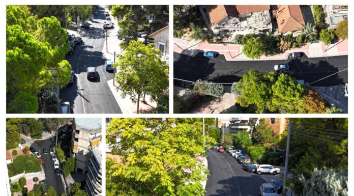 Η οδός Παραδείσου στο Μαρούσι αποκτά νέα εικόνα με την ολοκλήρωση της ασφαλτόστρωσης