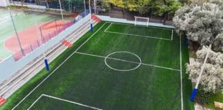 Παραδόθηκε το νέο γήπεδο ποδοσφαίρου 5×5 στο 3ο Γενικό Λύκειο Αμαρουσίου στην περιοχή του Ψαλιδίου
