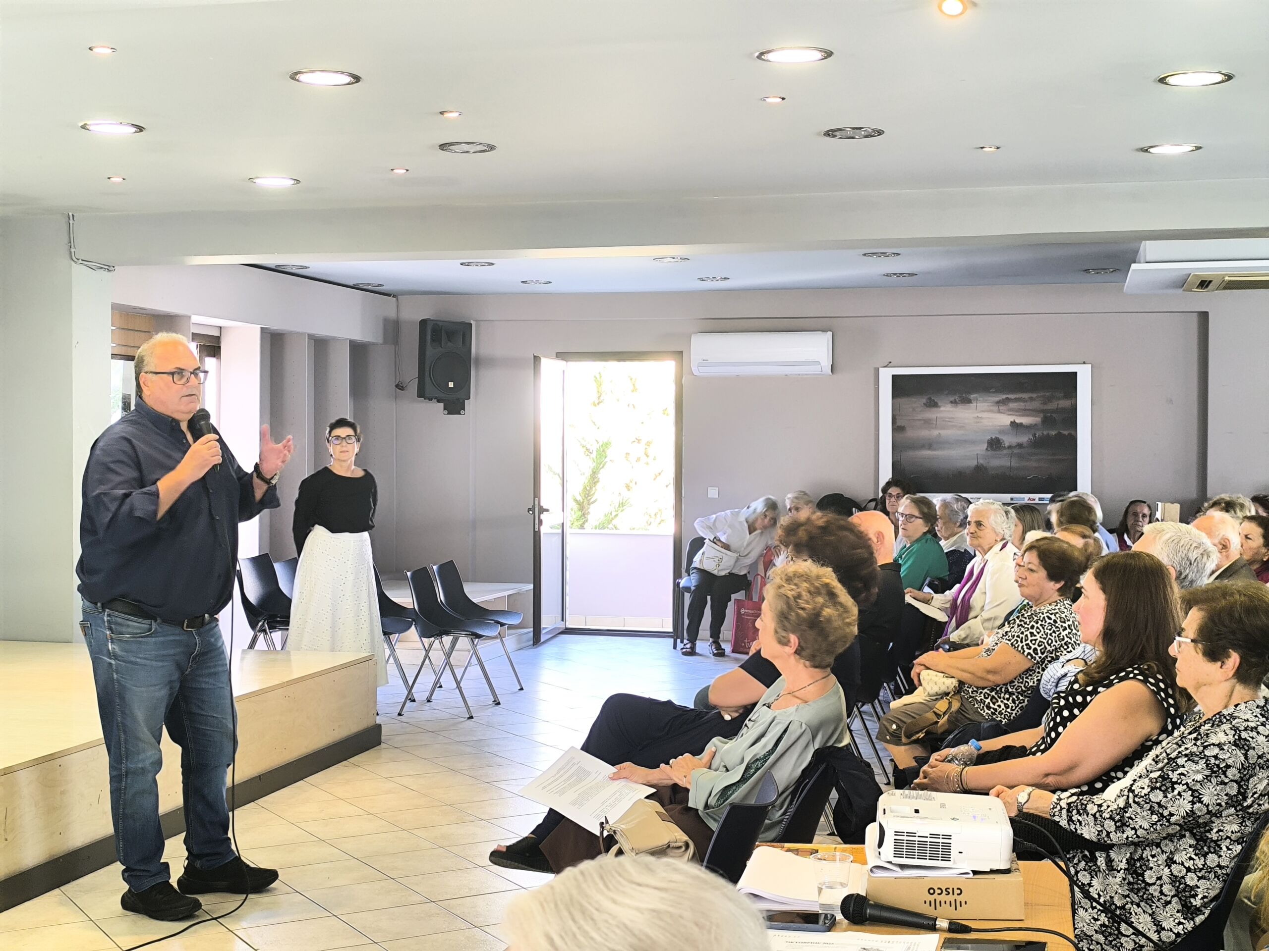 Τα ΚΑΠΗ γιόρτασαν την Παγκόσμια Ημέρα Τρίτης Ηλικίας, παρουσία του Δημάρχου Χαλανδρίου, Σίμου Ρούσσου