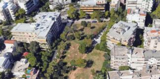 Διαμαρτυρία κατοίκων περιοχής ΚΑΤ-Αμαλίειου-Αγ. Νικολάου με αίτημα να μην χτιστεί το πάρκο στο ΟΤ.30 Α.