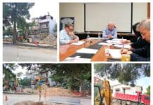 Σε εξέλιξη το έργο “Επεκτάσεις και αποκαταστάσεις υφιστάμενων αγωγών ακάθαρτων και ομβρίων” στην Πολεοδομική Ενότητα Α.Σ.ΠΑΙ.Τ.Ε. (επί της οδού Δανάης)