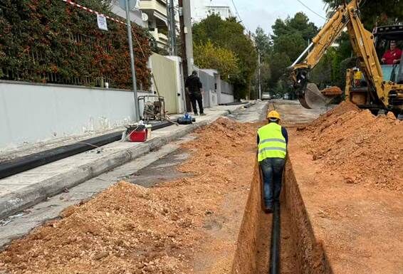 Αναβάθμιση Δημοτικού Δικτύου Ύδρευσης: Το 80% των εργασιών έχουν ολοκληρωθεί