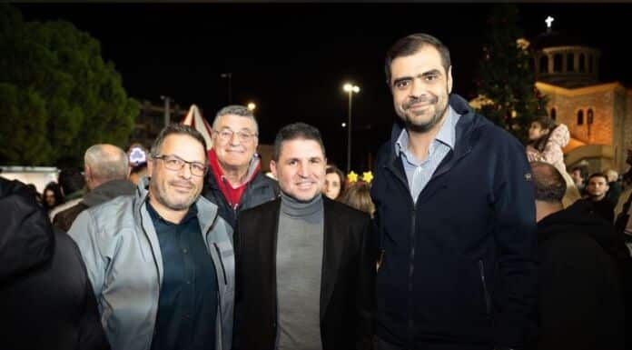 O Παύλος Μαρινάκης σε εορταστικές εκδηλώσεις
