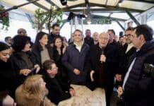 Τον Πρωθυπουργό της χώρας Κυριάκο Μητσοτάκη υποδέχτηκε στο Μαρούσι ο Δήμαρχος της πόλης Θεόδωρος Αμπατζόγλου