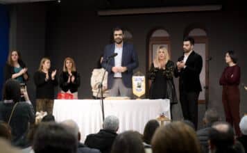 O Παύλος Μαρινάκης σε εκδηλώσεις κοπής πρωτοχρονιάτικης πίτας σε περιοχές του βόρειου τομέα