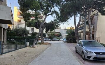 Νέα εικόνα για την οδό Αγαμέμνωνος του Δήμου Ηράκλειου Αττικής