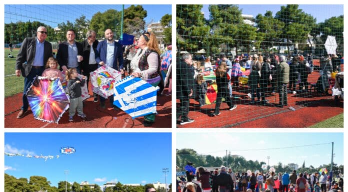 Με μεγάλη επιτυχία το Εργαστήριο Κατασκευής και Πέταγμα Χαρταετού στο Δημοτικό Στάδιο Πεύκης