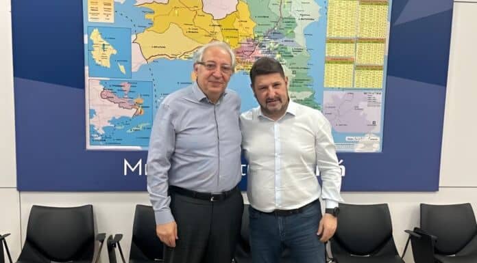 Υπεγράφη από τον Περιφερειάρχη Αττικής Ν. Χαρδαλιά και τον Δήμαρχο Αμαρουσίου Θ. Αμπατζόγλου η προγραμματική σύμβαση για δίκτυο ομβρίων στο Πολύδροσο