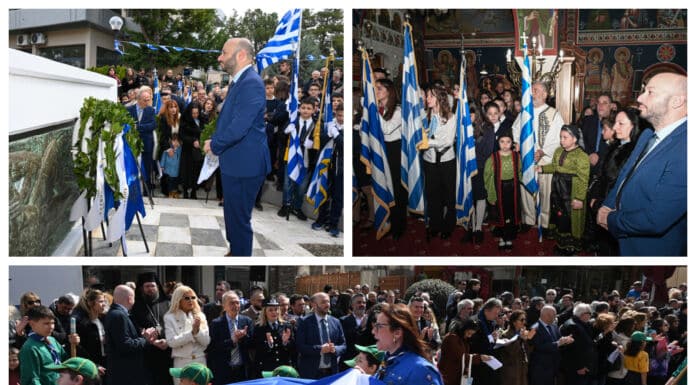 Με λαμπρότητα και συγκίνηση ο εορτασμός της 25ης Μαρτίου στον Δήμο Λυκόβρυσης – Πεύκης