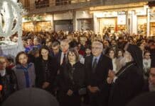 Με κατάνυξη η Ακολουθία της Αποκαθήλωσης και η Περιφορά του Επιταφίου στον Ι.Ν. Κοιμήσεως Θεοτόκου Αμαρουσίου παρουσία του Δημάρχου Θ. Αμπατζόγλου