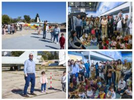 Επίσκεψη μαθητών των δημοτικών παιδικών σταθμών Λυκόβρυσης-Πεύκης στο μουσείο της Πολεμικής Αεροπορίας