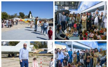 Επίσκεψη μαθητών των δημοτικών παιδικών σταθμών Λυκόβρυσης-Πεύκης στο μουσείο της Πολεμικής Αεροπορίας