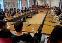Συνάντηση του δημάρχου Χαλανδρίου με μαθητές του 4ου Λυκείου