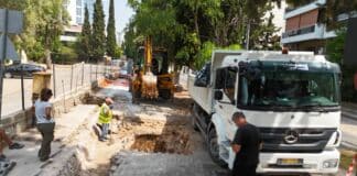 Το έργο “Επεκτάσεις και αποκαταστάσεις υφιστάμενων αγωγών ακάθαρτων και ομβρίων” στην περιοχή του Παραδείσου Αμαρουσίου
