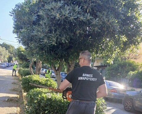 Εκτεταμένες παρεμβάσεις καθαριότητας, συντήρησης πρασίνου και ευπρεπισμού στις γειτονιές του Αμαρουσίου κατά τη θερινή περίοδο – Μηδενική ανοχή στις παραβατικές συμπεριφορές