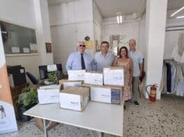 Προσφορά ειδών του Rotary Club Αμαρουσίου στο Κοινωνικό Παντοπωλείο του Δήμου