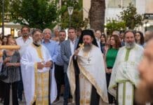 Με λαμπρότητα και κατάνυξη εορτάστηκε η Μεταμόρφωση του Σωτήρος στο Μαρούσι
