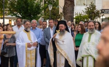 Με λαμπρότητα και κατάνυξη εορτάστηκε η Μεταμόρφωση του Σωτήρος στο Μαρούσι