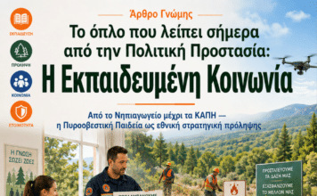 Από το Νηπιαγωγείο μέχρι τα ΚΑΠΗ — η Πυροσβεστική Παιδεία ως εθνική στρατηγική πρόληψης *Του Γιώργου Γαμπιεράκη Προέδρου της HELPHELLAS- ΕΘΝΙΚΟ ΣΥΝΤΟΝΙΣΤΙΚΟ ΚΕΝΤΡΟ ΕΘΕΛΟΝΤΩΝ Ιδρυτή της HELLAS HELPBANK
