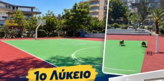 Εργασίες εκσυγχρονισμού σε όλα τα επίπεδα στο 1ο Λύκειο Πεύκης!