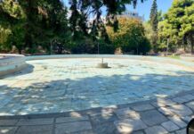 Προληπτική διακοπή λειτουργίας των σιντριβανιών και τεχνητής λίμνης