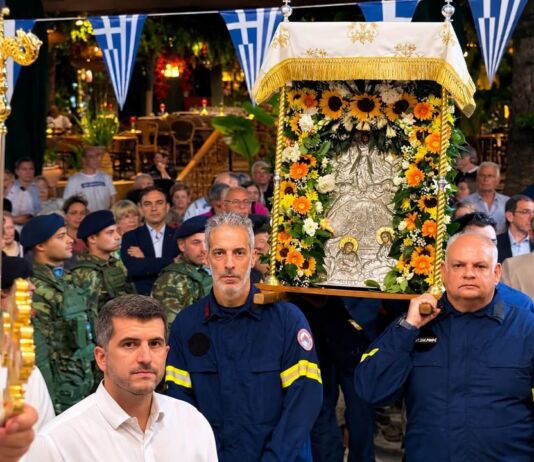 Με λαμπρότητα ο εορτασμός της Μεταμόρφωσης του Σωτήρος στον ομώνυμο Ιερό Ναό Κεφαλαρίου Κηφισίας