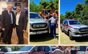 Ειδικό όχημα του Σ.Π.Α.Π. ενισχύει την Πολιτική Προστασία του Δήμου Αμαρουσίου