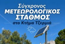 Ο Δήμος Λυκόβρυσης – Πεύκης αποκτά σύγχρονο μετεωρολογικό σταθμό στο Κτήμα Τζερμιά