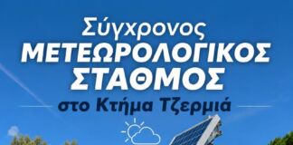 Ο Δήμος Λυκόβρυσης – Πεύκης αποκτά σύγχρονο μετεωρολογικό σταθμό στο Κτήμα Τζερμιά