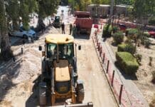 Σε φάση ολοκλήρωσης το έργο αντιπλημμυρικής θωράκισης της Αγίας Φιλοθέης