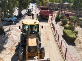 Σε φάση ολοκλήρωσης το έργο αντιπλημμυρικής θωράκισης της Αγίας Φιλοθέης