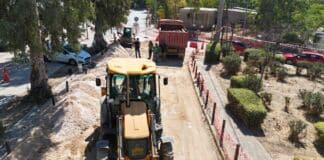 Σε φάση ολοκλήρωσης το έργο αντιπλημμυρικής θωράκισης της Αγίας Φιλοθέης