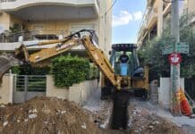 Αντικατάσταση αγωγού ακαθάρτων επί της οδού Ελ. Βενιζέλου του Δήμου Ηρακλείου Αττικής