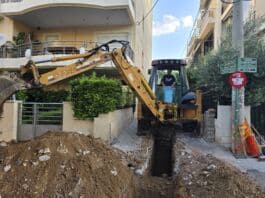 Αντικατάσταση αγωγού ακαθάρτων επί της οδού Ελ. Βενιζέλου του Δήμου Ηρακλείου Αττικής