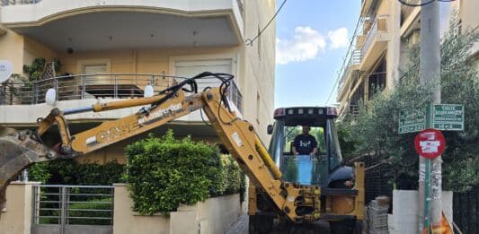 Αντικατάσταση αγωγού ακαθάρτων επί της οδού Ελ. Βενιζέλου του Δήμου Ηρακλείου Αττικής