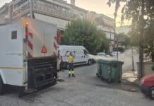 Μεγάλη φθινοπωρινή επιχείρηση πλυσίματος κάδων στον Δήμο Ηρακλείου Αττικής.