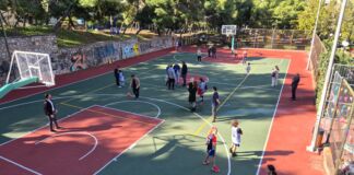 Πραγματοποιήθηκαν τα εγκαίνια του γηπέδου μπάσκετ στην Αγία Αναστασία Πραγματοποιήθηκαν τα εγκαίνια του γηπέδου μπάσκετ στην Αγία Αναστασία