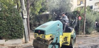 Σε δρόμους της Καναπίτσας συνεχίζονται οι νέες ασφαλτοστρώσεις του Δήμου Ηρακλείου Αττικής